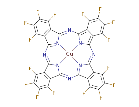 Copper(II) 1,2,3,4,8,9,10,11,15,16,17,18,22,23,24,25-hexadecafluoro-29H,31H-phthalocyanine
