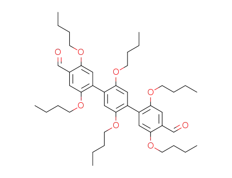 2,5-dibutoxy-1,4-bis[2,5-bis(butoxy)-4-formylphenyl]benzene