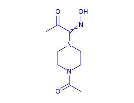 N-Acetyl-N'-(1-hydroxyimino-2-oxopropyl)piperazine