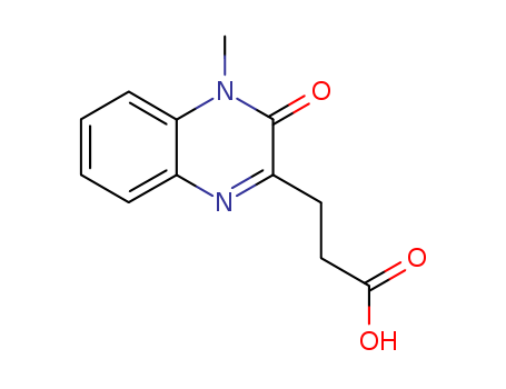 3-(3,4-Dihydro-4-methyl-3-oxoquinoxalin-2-yl)propionic acid, 3-(2-Carboxyethyl)-1,2-dihydro-1-methyl-2-oxoquinoxaline