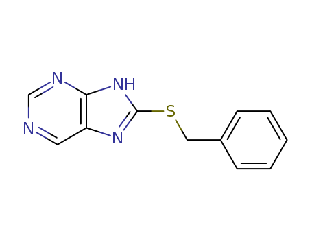 9H-Purine,8-[(phenylmethyl)thio]- cas  13516-51-3