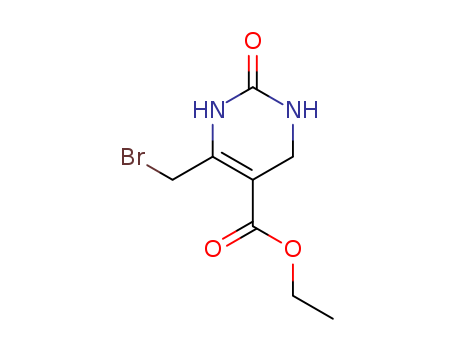5-Pyrimidinecarboxylicacid, 4-(bromomethyl)-1,2,3,6-tetrahydro-2-oxo-,ethyl ester