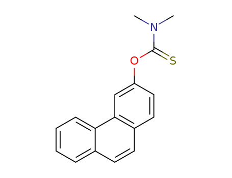 Carbamic acid,dimethylthio-, O-3-phenanthryl ester (8CI)