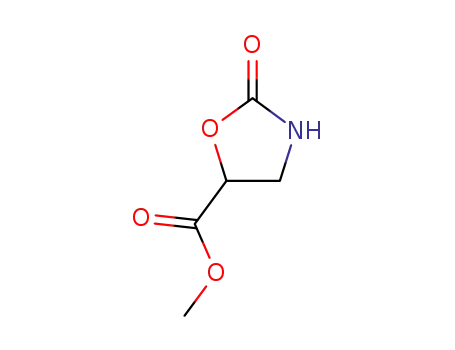5-Oxazolidinecarboxylicacid,2-oxo-,methylester,(5R)-(9CI)