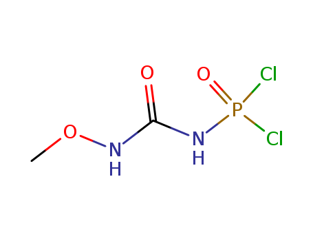 Phosphoramidicdichloride, [(methoxyamino)carbonyl]- (9CI) cas  14898-71-6