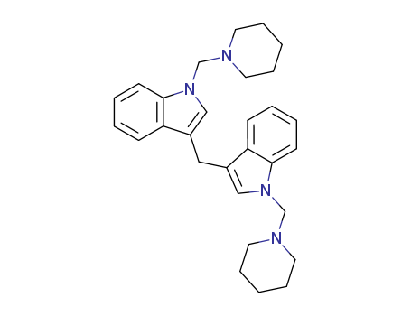 3,3'-Methylenebis[1-(1-piperidinylmethyl)-1H-indole]