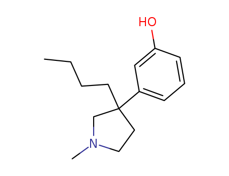 m-(3-Butyl-1-methyl-3-pyrrolidinyl)phenol
