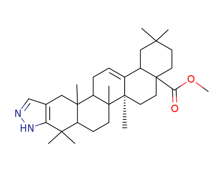 2'H-Oleana-12-eno[3,2-c]pyrazol-28-oic acid methyl ester