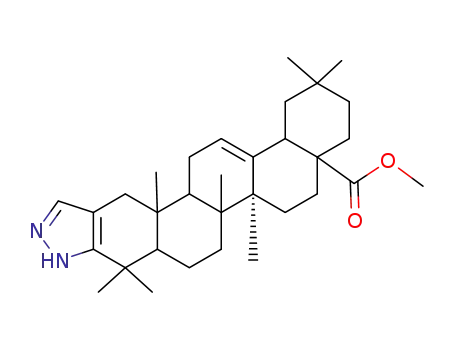 2'H-OLEANA-2,12-DIENO[3,2-C]PYRAZOL-28-OIC ACID METHYL ESTER