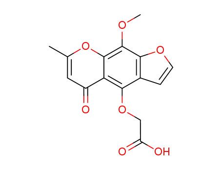 [(9-Methoxy-7-methyl-5-oxo-5H-furo[3,2-g]chromen-4-yl)oxy]acetic acid