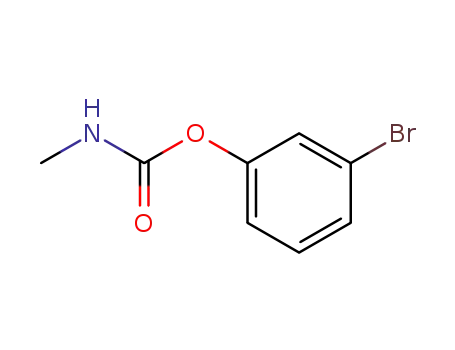 Molecular Structure of 13538-60-8 (3-Bromophenol methylcarbamate)
