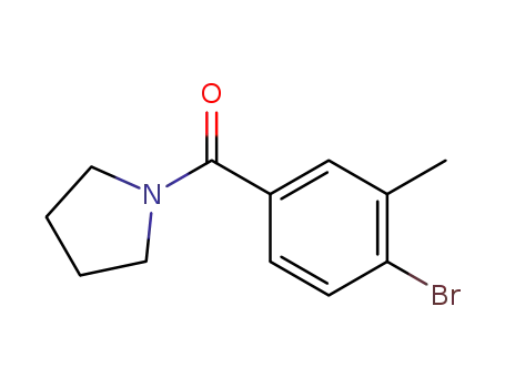 (4-Bromo-3-methylphenyl)(pyrrolidin-1-yl)methanone
