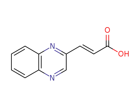 Molecular Structure of 1593-24-4 (3-QUINOXALIN-2-YL-ACRYLIC ACID)