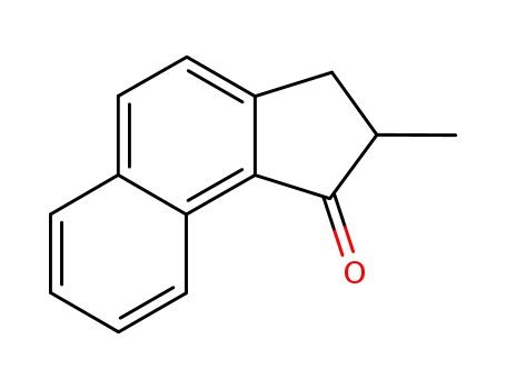 Molecular Structure of 150096-57-4 (2,3-DIHYDRO-2-METHYL-1H-BENZ[E]INDEN-1-ONE)