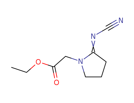 ethyl [(2E)-2-(cyanoimino)pyrrolidin-1-yl]acetate