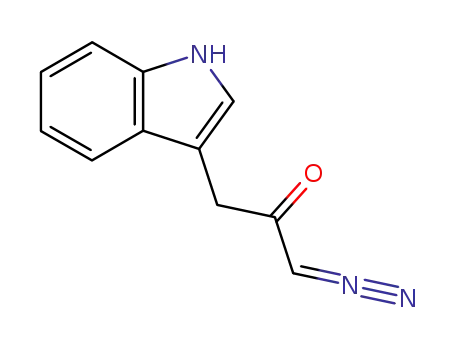 1-diazo-3-(indol-3-yl)propan-2-one