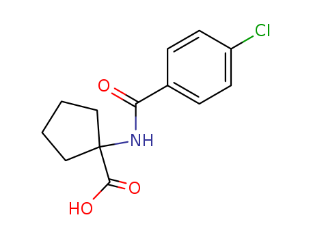 1-(4-Chloro-benzoylamino)-cyclopentanecarboxylic acid