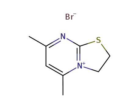 5,7-dimethyl-2,3-dihydro[1,3]thiazolo[3,2-a]pyrimidin-4-ium bromide
