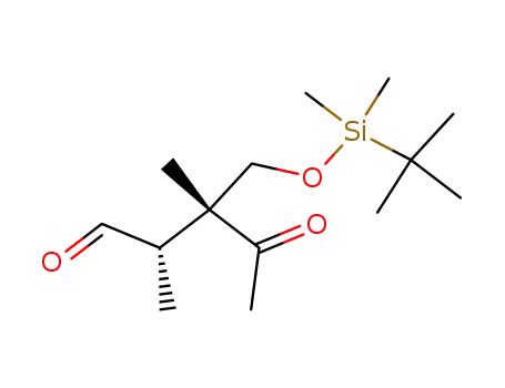 (2S,3R)-3-(tert-Butyl-dimethyl-silanyloxymethyl)-2,3-dimethyl-4-oxo-pentanal
