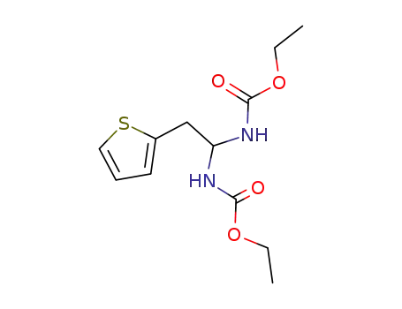 <i>N</i>,<i>N'</i>-(2-[2]thienyl-ethylidene)-bis-carbamic acid diethyl ester