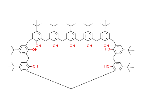 5,11,17,23,29,35,41,47,53-nonakis(1,1-dimethylethyl)-55,56,57,58,59,60,61,62,63-nonahydroxycalix[9]arene