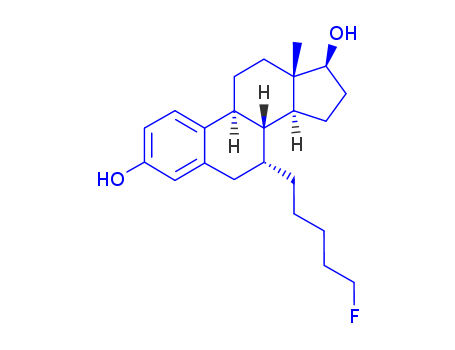 (7R,8R,9S,13S,14S,17S)-7-(5-fluoropentyl)-13-methyl-6,7,8,9,11,12,14,15,16,17-decahydrocyclopenta[a]phenanthrene-3,17-diol