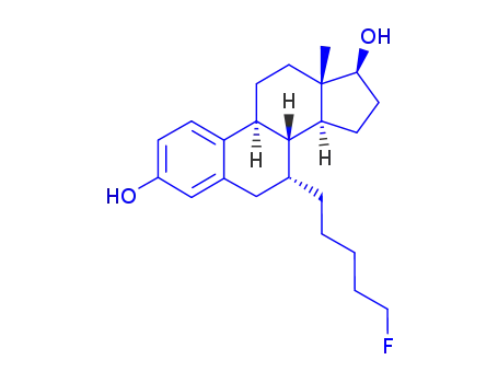 Molecular Structure of 150187-33-0 (7-(5-fluoropentyl)estradiol)