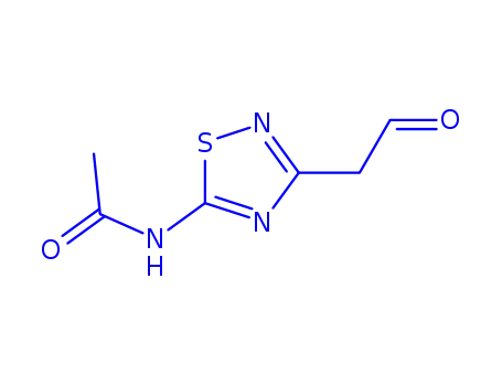 아세트아미드, N-[3-(2-옥소에틸)-1,2,4-티아디아졸-5-일]-