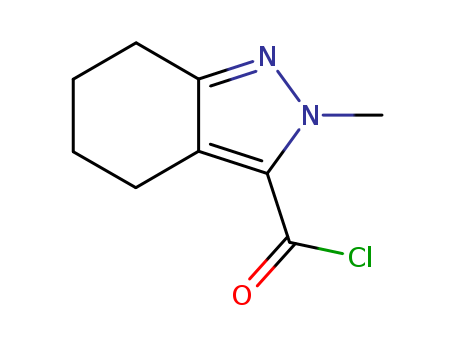 2H-INDAZOLE-3-CARBONYL CHLORIDE,4,5,6,7-TETRAHYDRO-2-METHYL-