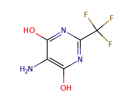 5- 아미노 -2- (트리 플루오로 메틸) 피리 미딘 -4,6- 디올