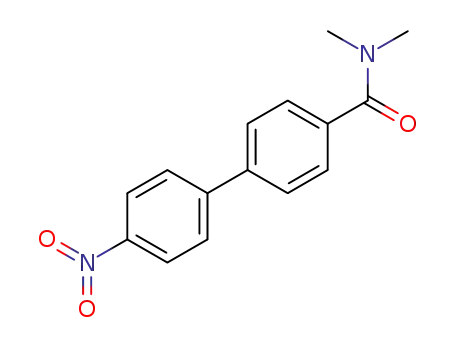 Molecular Structure of 1355247-57-2 (N,N-DiMethyl-4-(4-nitrophenyl)benzaMide)