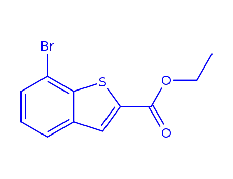 Molecular Structure of 1355171-39-9 (ethyl 7-bromobenzo[b]thiophene-2-carboxylate)
