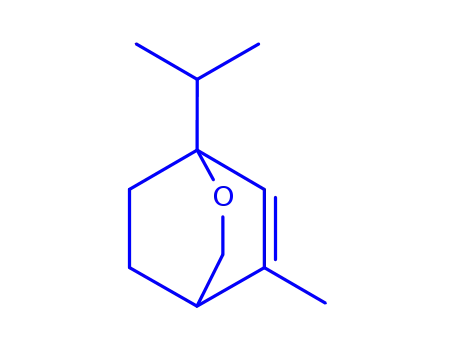 Molecular Structure of 152562-67-9 (2-Oxabicyclo[2.2.2]oct-5-ene,5-methyl-1-(1-methylethyl)-(9CI))