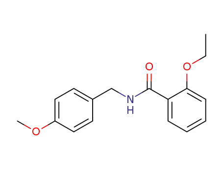 Molecular Structure of 15088-84-3 (2-ethoxy-N-(4-methoxybenzyl)benzamide)