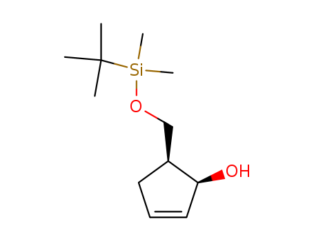 (1S,5S)-5-({[tert-butyl(diMethyl)silyl]oxy}Methyl)cyclopent-2-en-1-ol