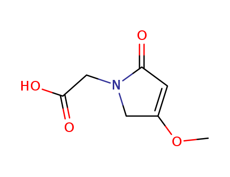 (1,5-dihydro-4-methoxy-2-oxo-2H-pyrrol-1-yl)acetic acid
