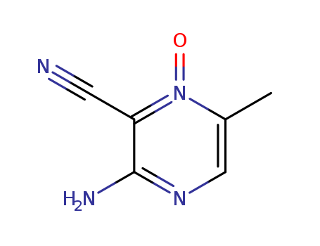 3-AMINO-6-METHYLPYRAZINE-2-CARBONITRILE 1-OXIDE