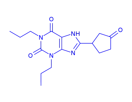 Molecular Structure of 151581-23-6 (Apaxifylline)