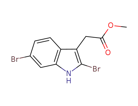 methyl (2,6-dibromo-1H-indol-3-yl)acetate