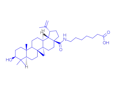 7-{[(3beta)-3-hydroxy-28-oxolup-20(29)-en-28-yl]amino}heptanoic acid