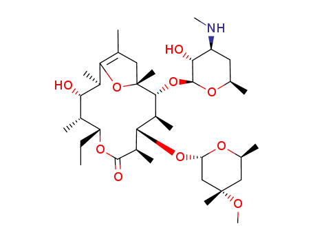 8,9-anhydro-4-deoxy-3-N-desmethylerythromycin B 6,9-hemiacetal