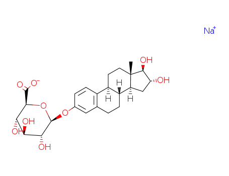 1,3,5[10]-에스트라트리엔-3,16ALPHA,17BETA-TRIOL 3-글루쿠로니드 나트륨 염