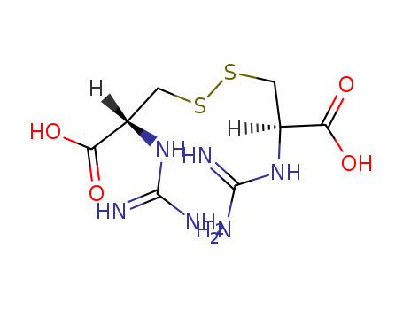 L-Cystine,N,N'-bis(aminoiminomethyl)-