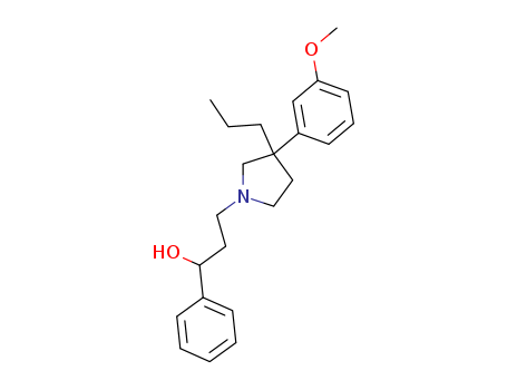 1-Pyrrolidinepropanol,3-(3-methoxyphenyl)-a-phenyl-3-propyl-
