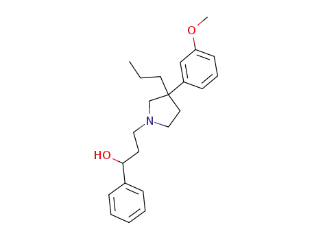 3-(m-メトキシフェニル)-α-フェニル-3-プロピル-1-ピロリジン(1-プロパノール)