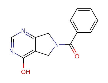 4H-Pyrrolo[3,4-d]pyrimidin-4-one,6-benzoyl-3,5,6,7-tetrahydro- cas  15199-06-1