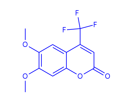 2H-1-Benzopyran-2-one,6,7-dimethoxy-4-(trifluoromethyl)-