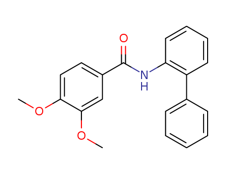 Benzamide, N-[1,1'-biphenyl]-2-yl-3,4-dimethoxy- cas  1522-75-4