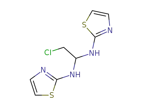 1-chloro-2,2-di(thiazol-2-ylamino)ethane