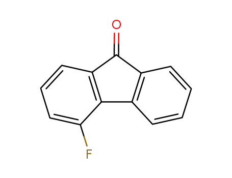 Molecular Structure of 1514-18-7 (4-Fluoro-9H-fluoren-9-one)